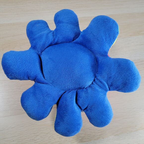 Goffa Rainbow Octopus Plush Stuffed Animal 11" Happy Colorful Soft Cuddle Toy - Picture 4 of 6